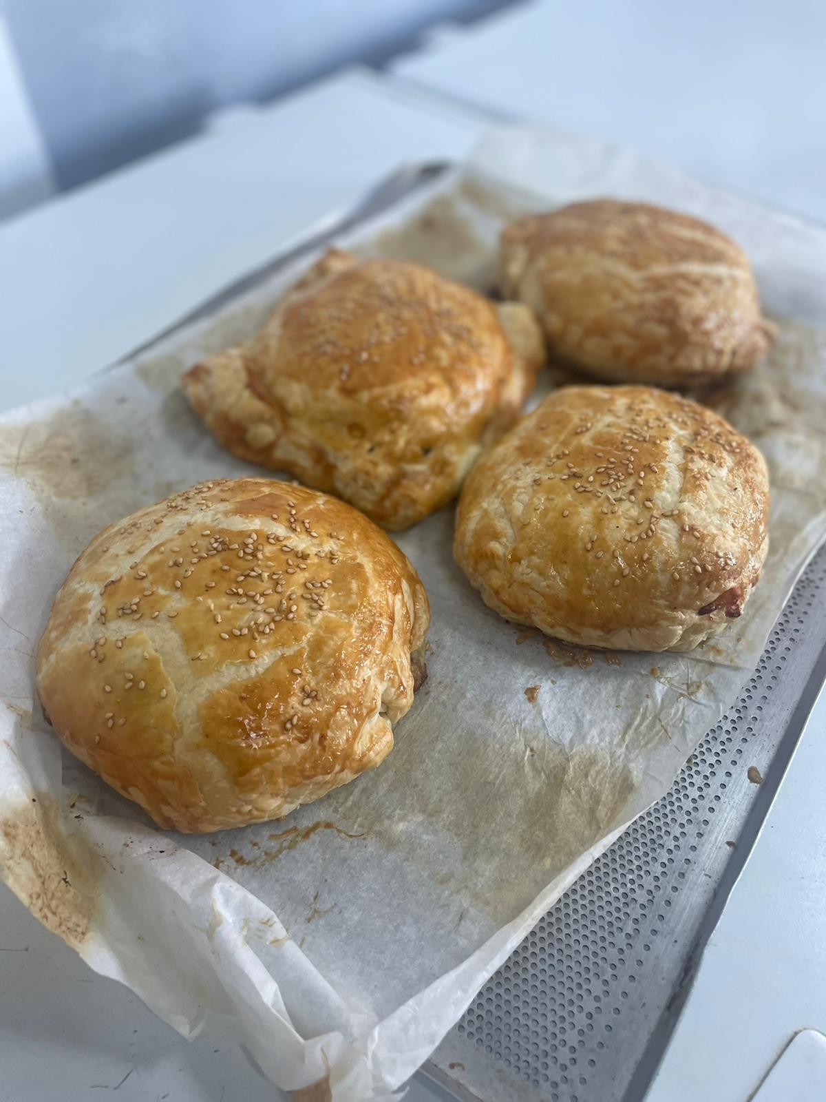 Hamburguesa de hojaldre